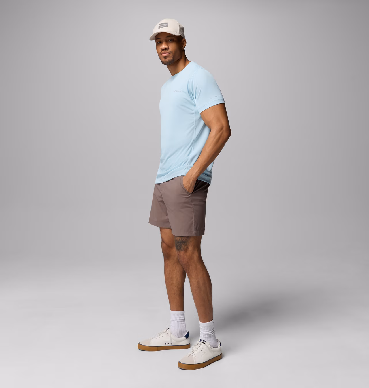 CAMISETA MASCULINO COLUMBIA ZERO RULES LIGHT CREW – foto 2